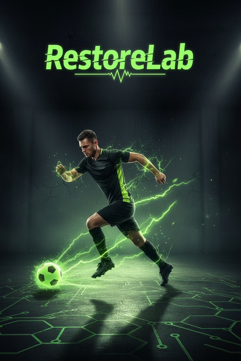 RestoreLab - Jugador con logo igual